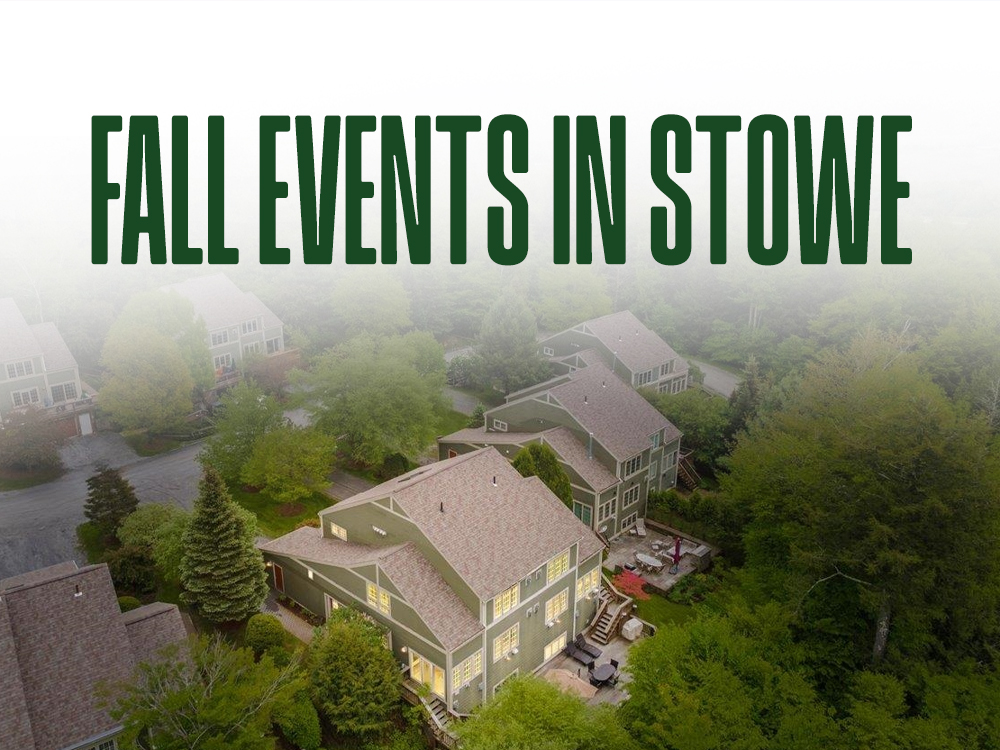 Fall events in Stowe