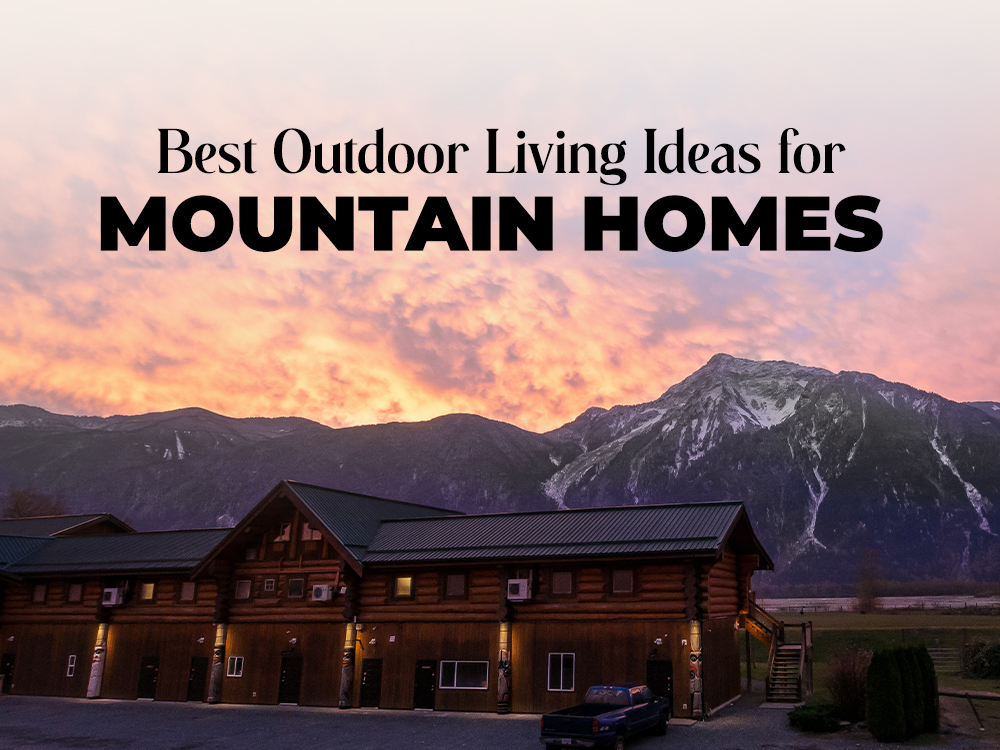 Vermont mountain home outdoor ideas