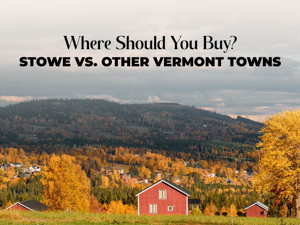 Best towns to buy a home in Vermont