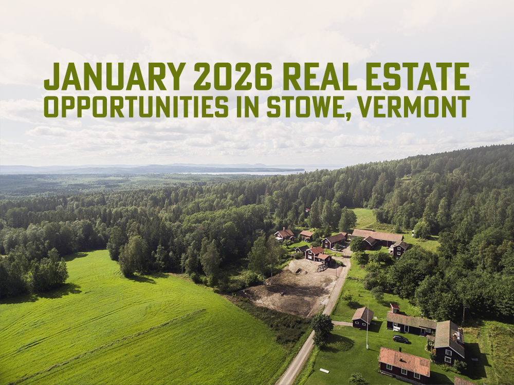 January 2026 real estate opportunities in Stowe