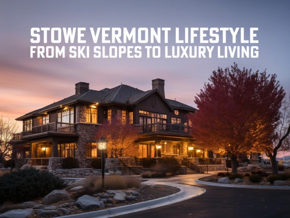 Stowe Vermont Lifestyle