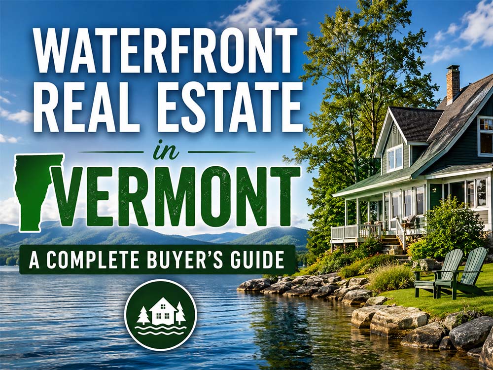 waterfront real estate in Vermont