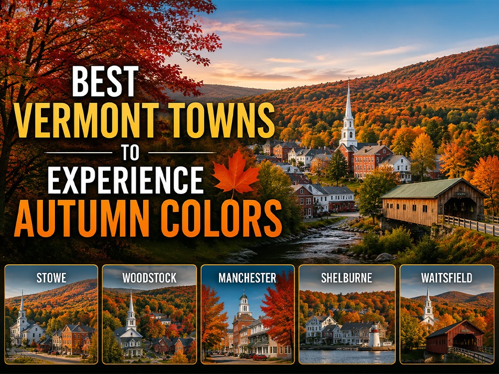 Best places to see fall foliage in Vermont
