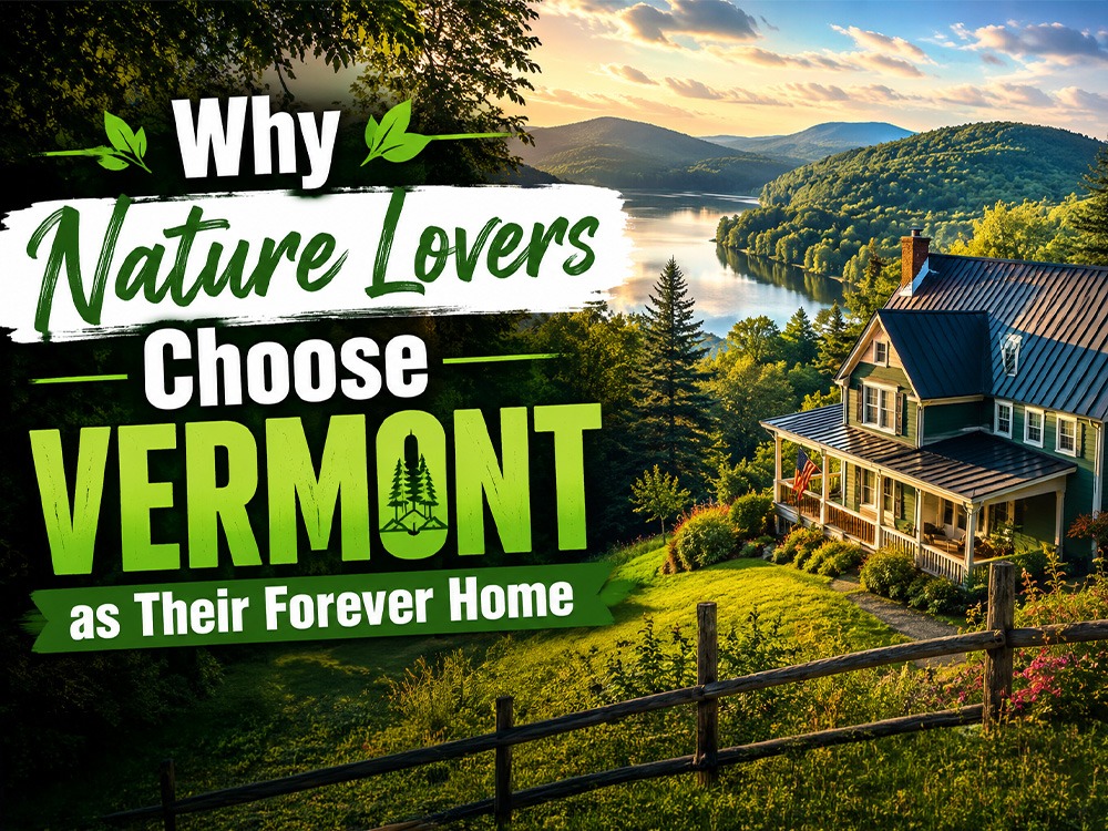 Why nature lovers choose Vermont as their forever home