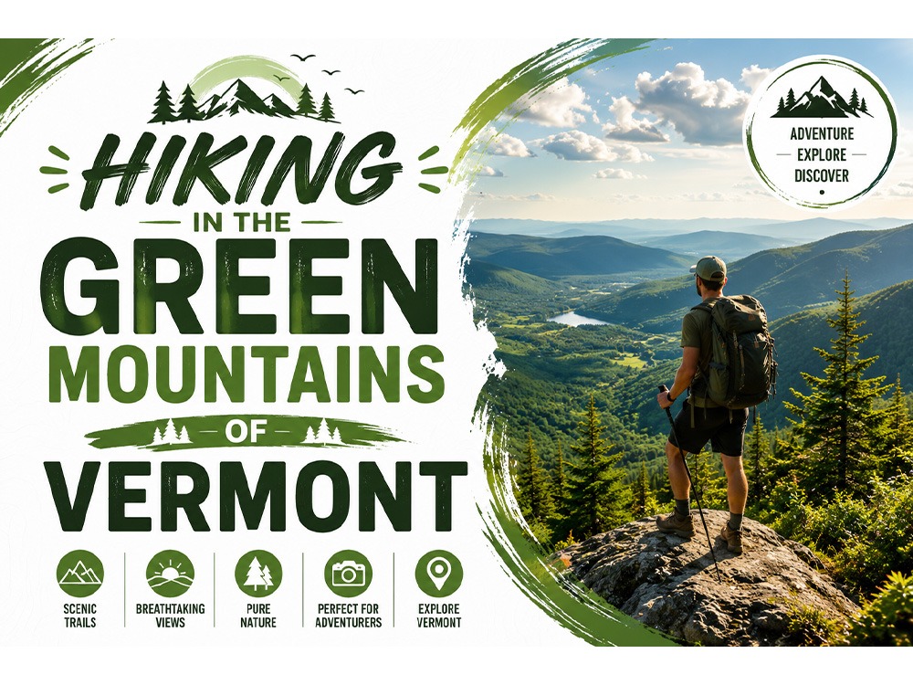 Hiking in the Green Mountains of Vermont