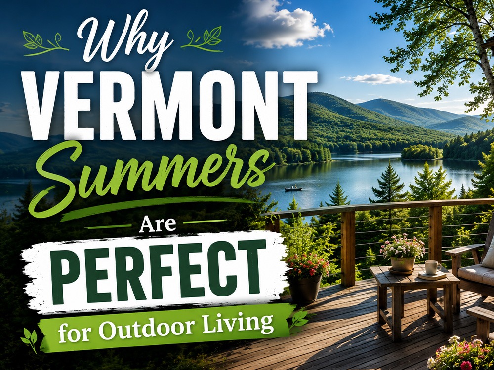 Outdoor living in Vermont