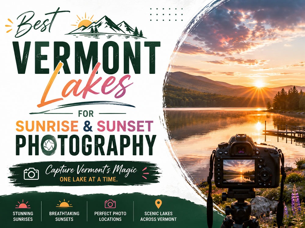 Best Vermont Lakes for Sunrise and Sunset Photography