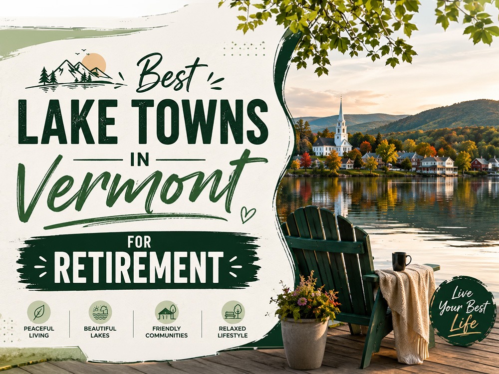 Best Lake Towns in Vermont for Retirement