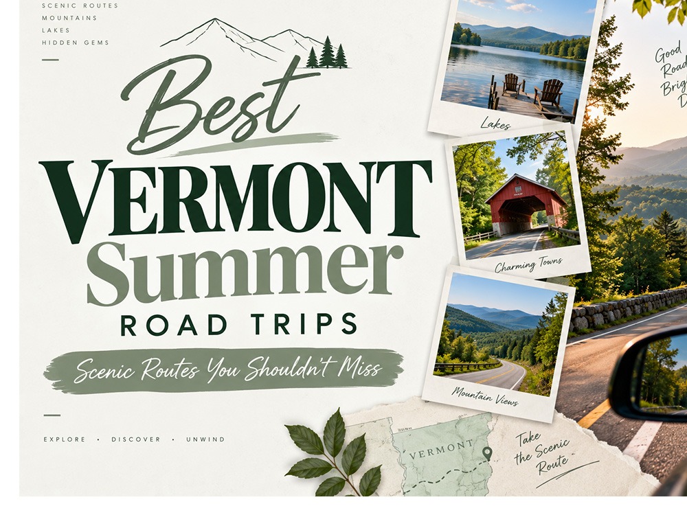 best Vermont summer road trips