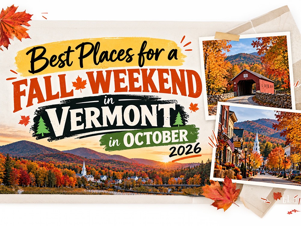best places for a fall weekend in Vermont