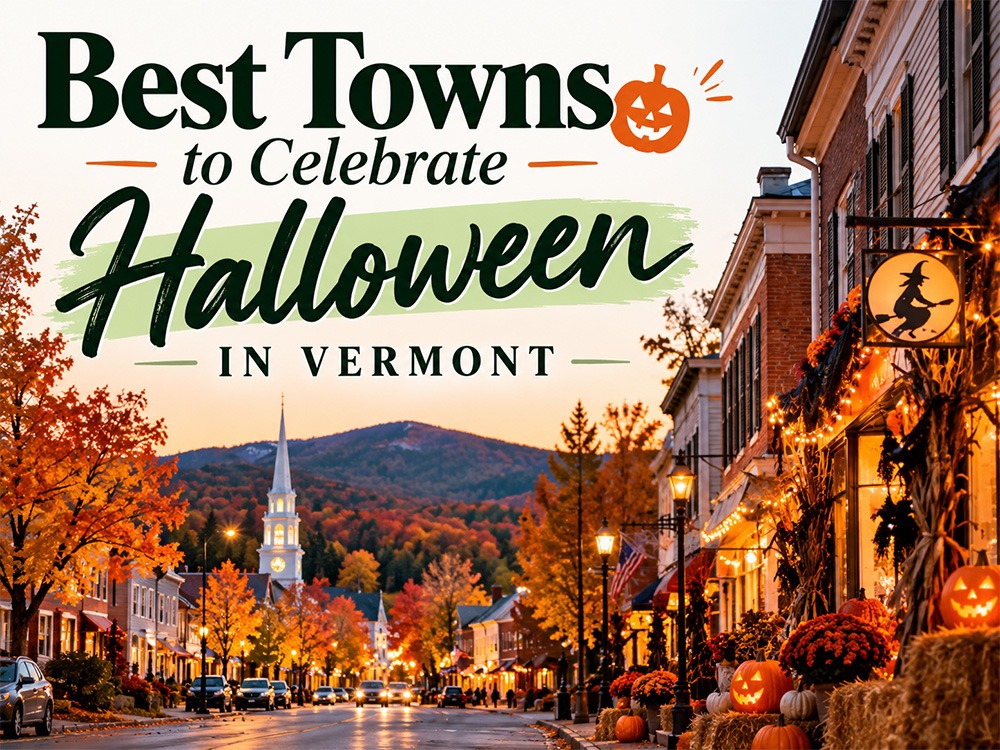 best towns to celebrate Halloween in Vermont